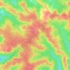 Loche topographic map, elevation, terrain