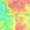 Lapal topographic map, elevation, terrain