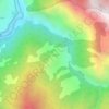 Shilla topographic map, elevation, terrain