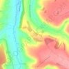 Chemin de l'Érable topographic map, elevation, terrain