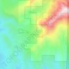 Etheda Springs topographic map, elevation, terrain