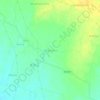 Dhaurahra topographic map, elevation, terrain