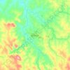 Mandoto topographic map, elevation, terrain