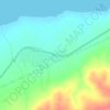 Mtera topographic map, elevation, terrain