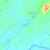 Hobhouse topographic map, elevation, terrain