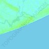 Mandarmani topographic map, elevation, terrain