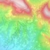 Tarendol topographic map, elevation, terrain