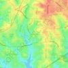 Kildaire Farms topographic map, elevation, terrain