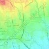 Ledug topographic map, elevation, terrain