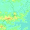Pindaré-Mirim topographic map, elevation, terrain