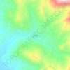 Viajama topographic map, elevation, terrain