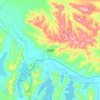 Xian de Madoi topographic map, elevation, terrain