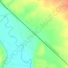 Bryan topographic map, elevation, terrain
