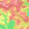 Lanse topographic map, elevation, terrain