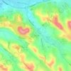 La Vène topographic map, elevation, terrain
