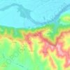 Cantavenna topographic map, elevation, terrain
