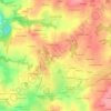 Raulois topographic map, elevation, terrain