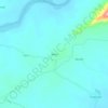 Banku topographic map, elevation, terrain