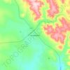 Amsterdam topographic map, elevation, terrain
