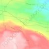 Deck topographic map, elevation, terrain
