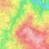 Maisons topographic map, elevation, terrain