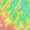 Edith Falls topographic map, elevation, terrain