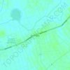 Parit Raja topographic map, elevation, terrain
