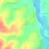 Kasana topographic map, elevation, terrain