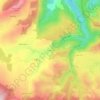 Boissezon topographic map, elevation, terrain