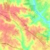 Clayton topographic map, elevation, terrain