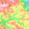 Farret topographic map, elevation, terrain