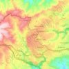 Hillcrest topographic map, elevation, terrain