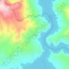 Olucak topographic map, elevation, terrain