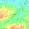 Klågerup topographic map, elevation, terrain