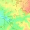 Le Corbier topographic map, elevation, terrain