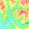 Les Hauts de Saint-Mard topographic map, elevation, terrain