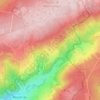 Chevrouheid topographic map, elevation, terrain