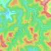 Ramanda topographic map, elevation, terrain