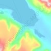 Longyearbyen topographic map, elevation, terrain