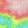 Monthouet topographic map, elevation, terrain