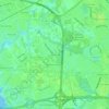 Lake Terrace topographic map, elevation, terrain