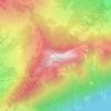 Rigi Hochflue topographic map, elevation, terrain