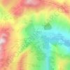 Le Plan des Choseaux topographic map, elevation, terrain