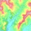 Le Poulet topographic map, elevation, terrain