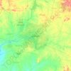 Oshogbo topographic map, elevation, terrain