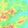 Torre topographic map, elevation, terrain