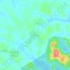 Ouyatouo topographic map, elevation, terrain