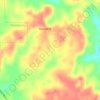 Homer A Crow Dam topographic map, elevation, terrain