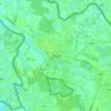Anholt topographic map, elevation, terrain