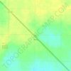 Roy topographic map, elevation, terrain